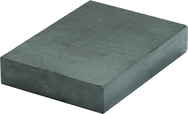 Ceramic Magnet Material - 1'' Thick Rectangular; 23.5 lbs Holding Capacity - Exact Tool & Supply