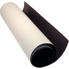 White Magnetic Sheeting - 1 ft - Exact Tool & Supply