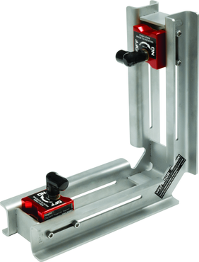 On/Off Rare Earth Permanent Magnetic 90ÁæWelding Angle 150 lbs Holding Force - Exact Tool & Supply