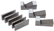 #UAB8 - 8 Pieces - 1° to 30° ; V: 10° to 30° Angle - Angle & V-Block Set - Exact Tool & Supply