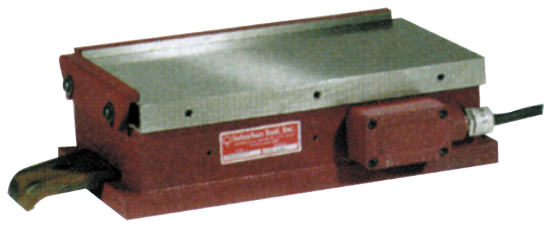 Electromagnetic Chuck with Transverse Poles - #EMCB815T; 8'' x 15'' - Exact Tool & Supply