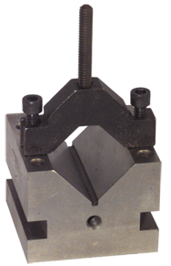 #VB334 - 3 x 4 x 3'' - 90° V-Block & Clamp Set - Exact Tool & Supply
