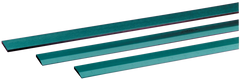 #SE12TSB - 12'' Long x 1-13/32'' Wide x 11/64'' Thick - Steel Straight Edge With Bevel; No Graduations - Exact Tool & Supply