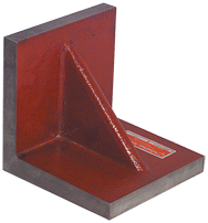 3 x 3 x 3" - Precision Ground Plain Angle Plate - Exact Tool & Supply