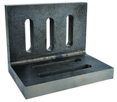 4-1/2 x 3-1/2 x 3" - Machined Open End Slotted Angle Plate - Exact Tool & Supply