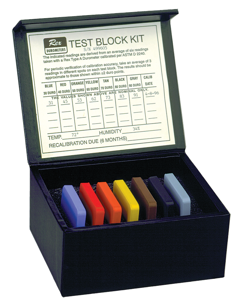 #TBKD Type Shore D - Durometer Test Block - Exact Tool & Supply