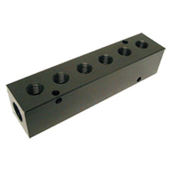 Model 3002 - Aluminum 3 Port Manifold - Exact Tool & Supply
