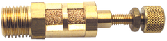 #MF104S - 1/2 MPT - Brass Muffler-Speed Control - Exact Tool & Supply