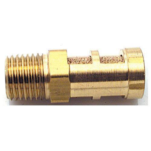 BRASS MUFFLER 1/2 MPT - Exact Tool & Supply