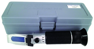 Refractometer with carring case 0-32 Brix Scale; includes case & sampler - Exact Tool & Supply