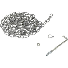 Double Loop Coil Chain W/Hanger 15 Ft - Exact Tool & Supply