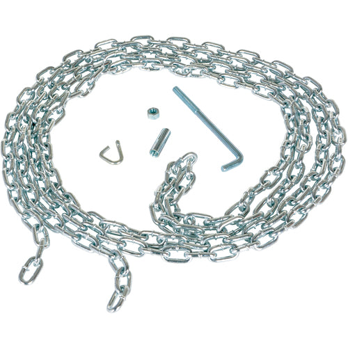 Heavy Duty Coil Chain W/Hanger 15 Ft - Exact Tool & Supply