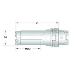 OP3 1LHSK63 Opening Spade Drill - Exact Tool & Supply