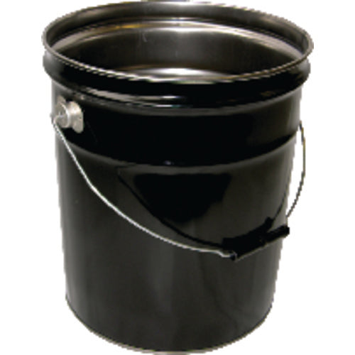STEEL BLACK OPEN HD PAIL STEEL HDLE - Exact Tool & Supply