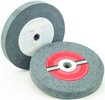 10" - 120 Grit - Aluminum Oxide - Grinding Wheel - 1" Face - 1" Arbor - Exact Tool & Supply