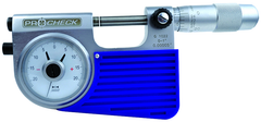 Indicating Micrometer - 0-1" Range - .00005" Graduation - Exact Tool & Supply