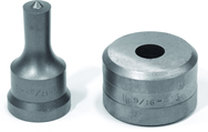PD19/32; 19/32" Round Punch & Die Set - Exact Tool & Supply