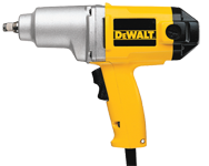 #DW293 - 1/2'' Drive - 2;700 Impacts per Minute - Corded Impact Wrench - Exact Tool & Supply
