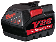 #48-11-2830 - 28V - Fits: Milwaukee 072424 - Battery Pack - Exact Tool & Supply