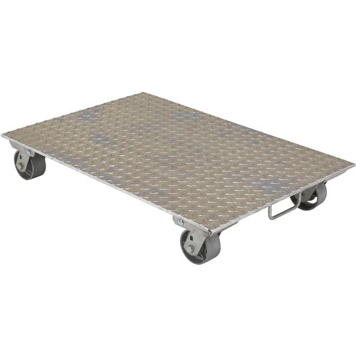 Alum Dolly Cast Steel Wheel/Handle 24 × 36 - Exact Tool & Supply