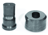 PDOB5/8X1; 5/8 x 1" Oblong Punch & Die Set - Exact Tool & Supply