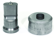PDOB3/16X3/4; 3/16 x 3/4" Oblong Punch & Die Set - Exact Tool & Supply