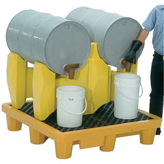 Poly 2 (55 Gallon) Drum Rack 1500 lb Cap - Exact Tool & Supply