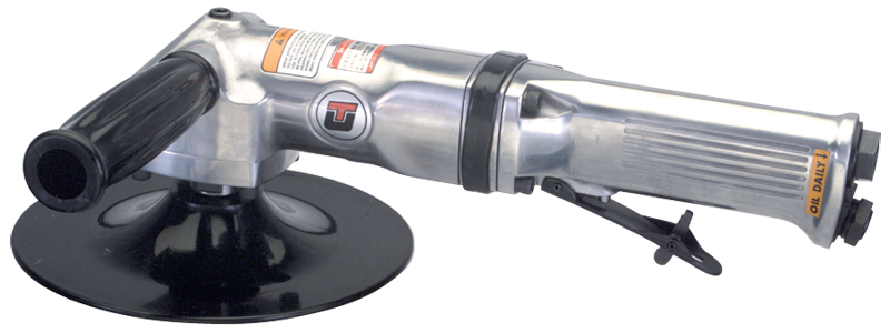 #UT8757 - 7" Wheel Size - Air Powered Angle Grinder - Exact Tool & Supply