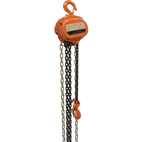 Professional Chain Hoist 1K 10 Ft - Exact Tool & Supply