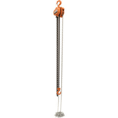 Professional Chain Hoist 3K 15 Ft - Exact Tool & Supply