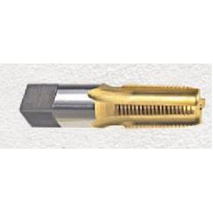 ‎1-11 1/2 NPT 5FL TIN COAT GRD THD TAPER PIPE TAPS 120G (46132) M5 - Exact Tool & Supply