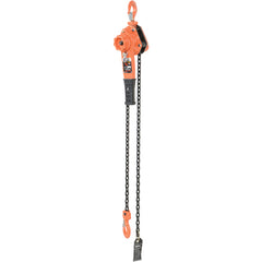 Professional Lever Hoist 5 Ft Lift 1.5K - Exact Tool & Supply
