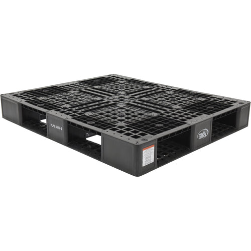Black Plastic Pallet 6600 lb 48 × 40 - Exact Tool & Supply