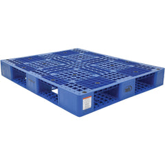 Blue Plastic Pallet 8000 lb 47 3/8 × 39 3/8 - Exact Tool & Supply