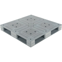 Heavy-Duty Plastic Pallet 8.8K 48 × 48 - Exact Tool & Supply
