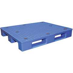 Blue Plastic Pallet 8800 lb 48 × 40 - Exact Tool & Supply