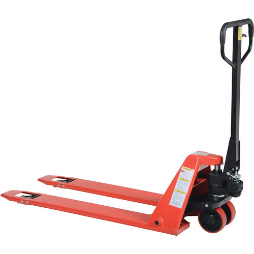 Super Low Pallet Truck-2200 lb 21 × 44 - Exact Tool & Supply