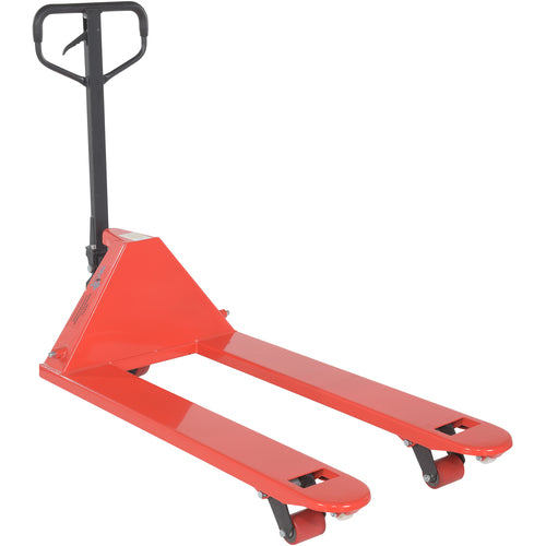 Full Featured Pallet Truck 5.5K 27 × 48 - Exact Tool & Supply