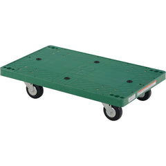 Plastic Dolly 30 × 18″ 500 lb - Exact Tool & Supply