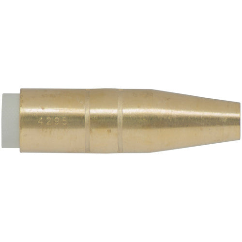 4295 3/8″ MIG Nozzle Brass-Tapered - Exact Tool & Supply