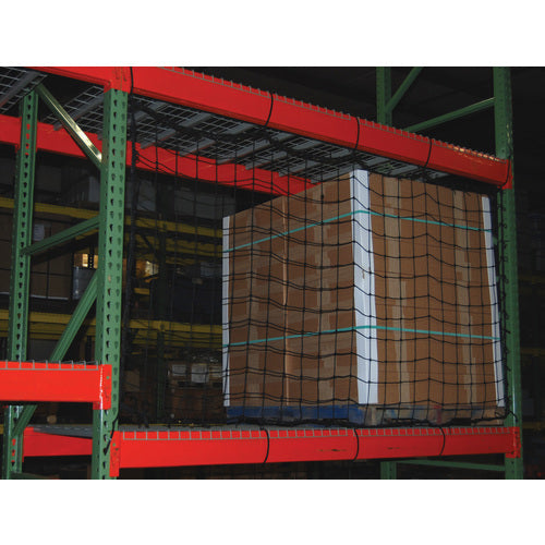 Nylon Pallet Rack Netting 111 × 96″ - Exact Tool & Supply