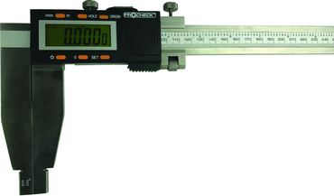Heavy Duty Electronic Caliper -40"/1800mm Range - .0005/.01mm Resolution - Exact Tool & Supply