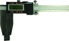 Heavy Duty Electronic Caliper -24"/600mm Range - .0005/.01mm Resolution - Exact Tool & Supply