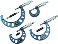 0-4" .0001" Outside Micrometer Set - Exact Tool & Supply