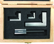 4 Piece Diemaker's Square Set - Exact Tool & Supply