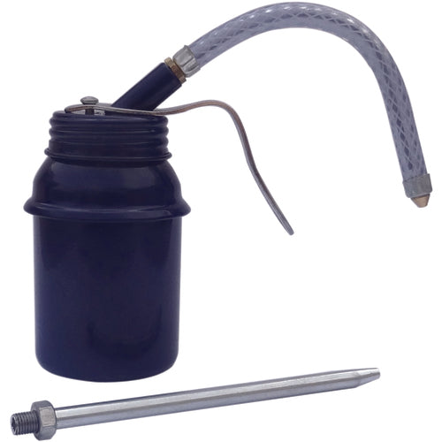 6 oz Oiler - Brass Pump - Exact Tool & Supply