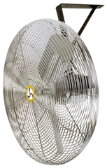 24" Wall / Ceiling Mount Commercial Fan - Exact Tool & Supply