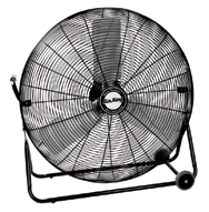 30" Floor Fan; 3-speed; 1/4 HP; 120V - Exact Tool & Supply