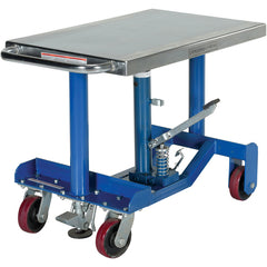Low Profile Post Lift Table 1000 lb - Exact Tool & Supply