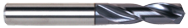 17/64 Dia. - 79mm OAL-TiAlN Coated-Carbide-Short Length High Performance Drill - Exact Tool & Supply